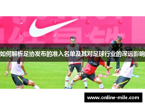 如何解析足协发布的准入名单及其对足球行业的深远影响